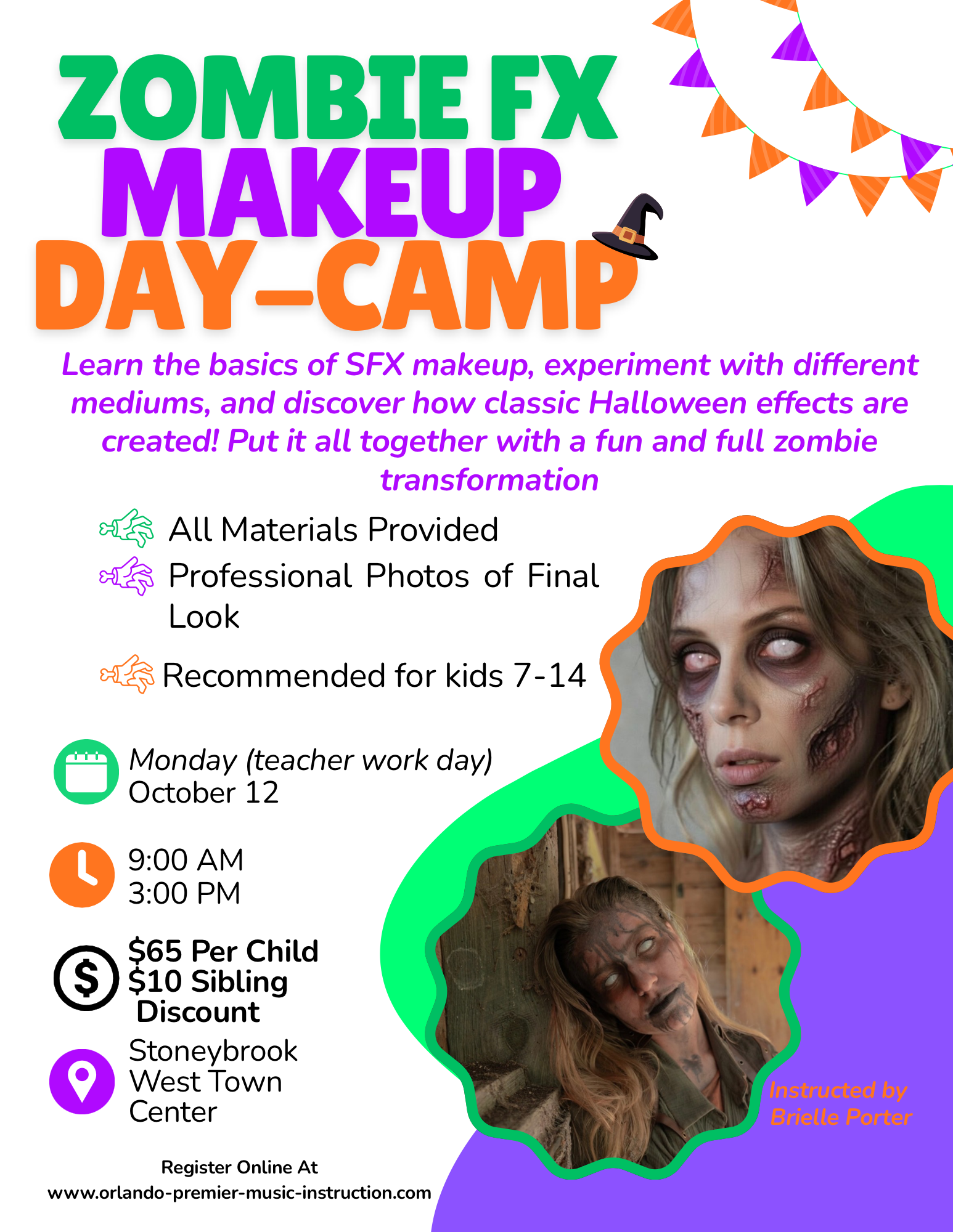 Zombie Camp Flier